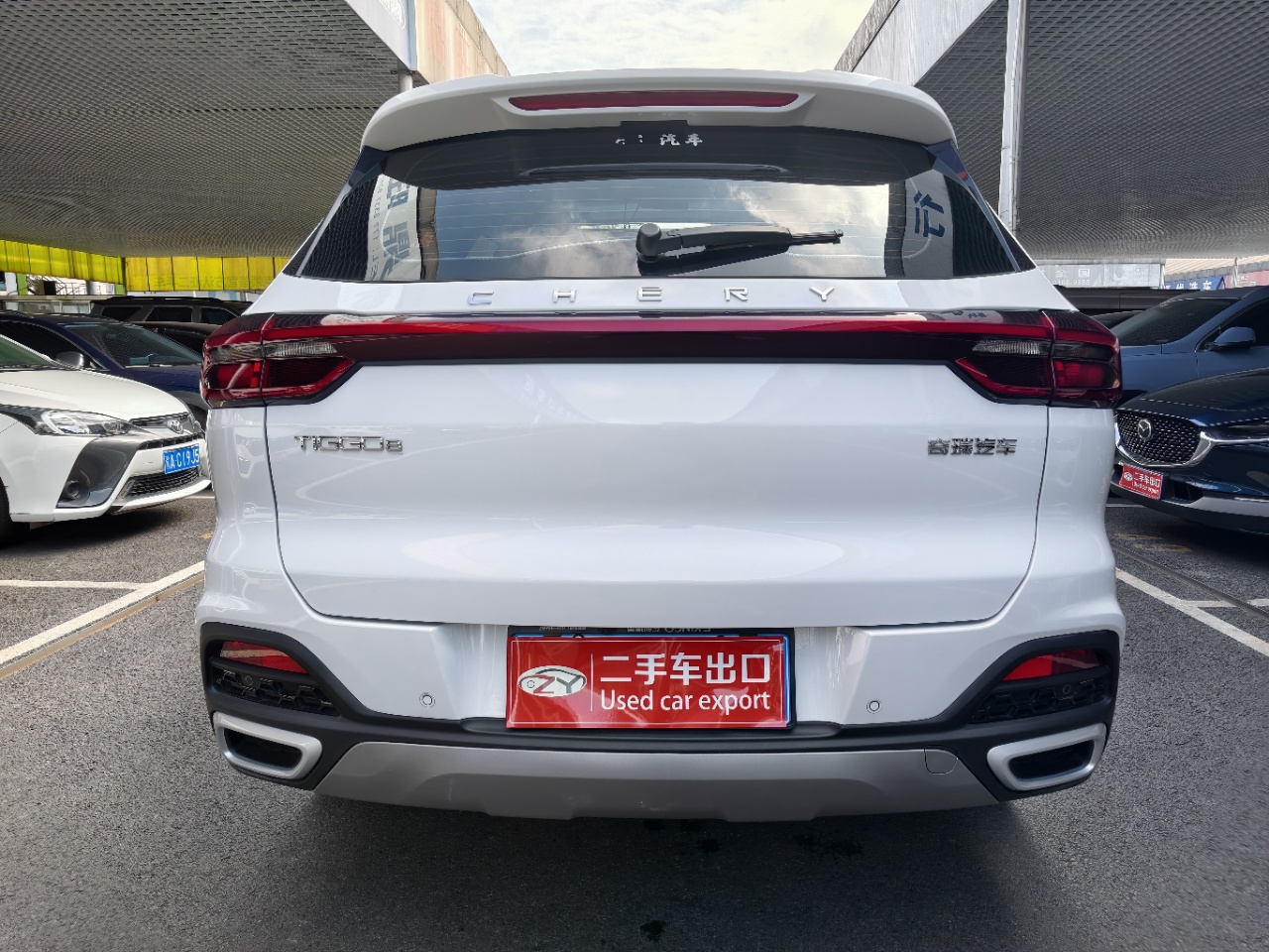 Chery Tiggo 8 2022 used suv exterior - China used car export wholesale