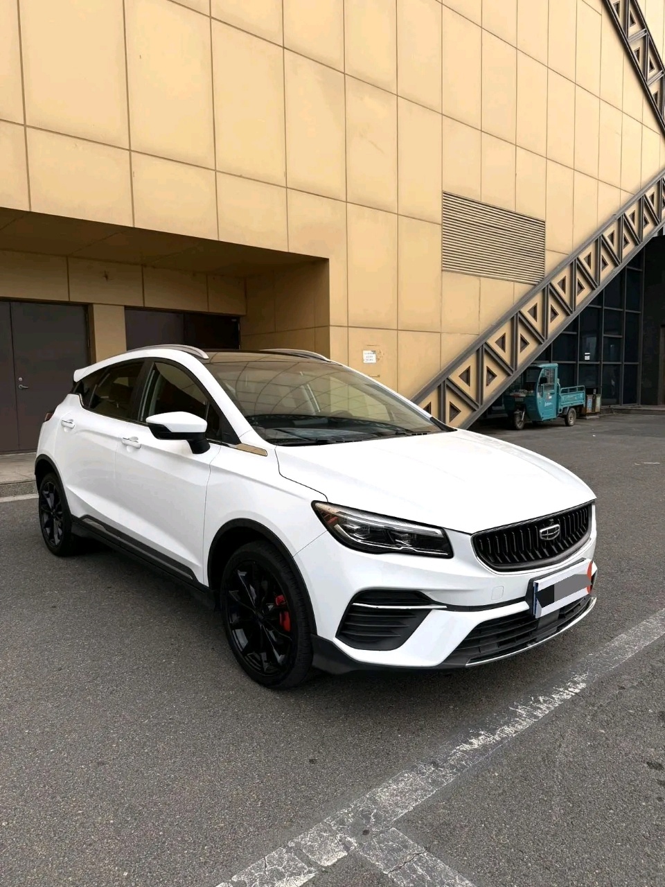 Geely Emgrand used sedan exterior - China used car export wholesale
