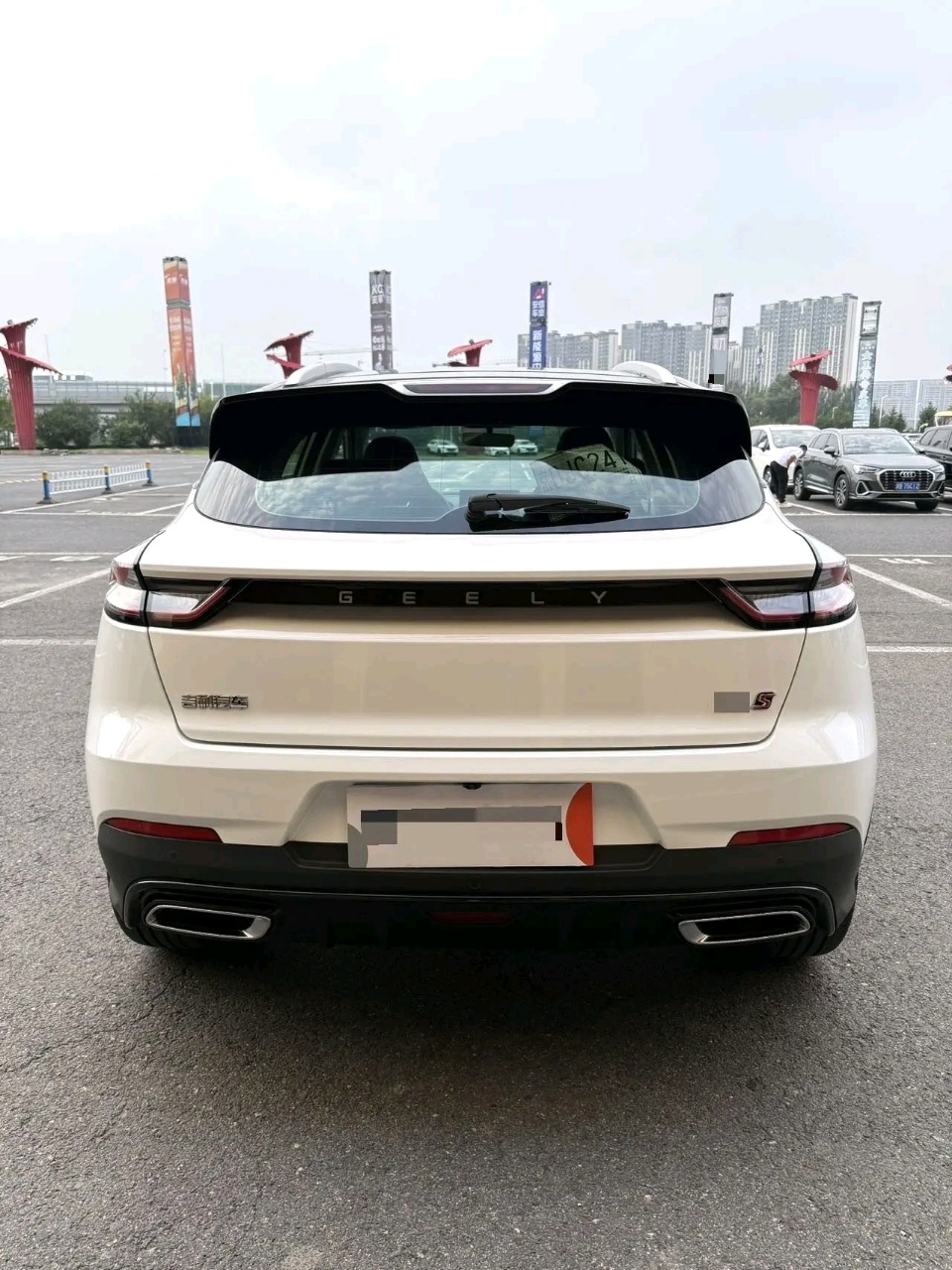 Geely Emgrand exterior view 4 - used sedan for export from China