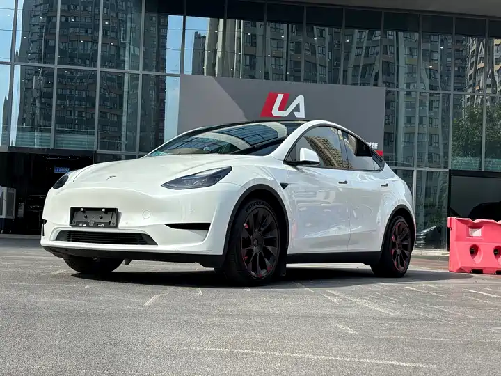 Tesla Model Y 2022 exterior view 4 - used suv for export from China