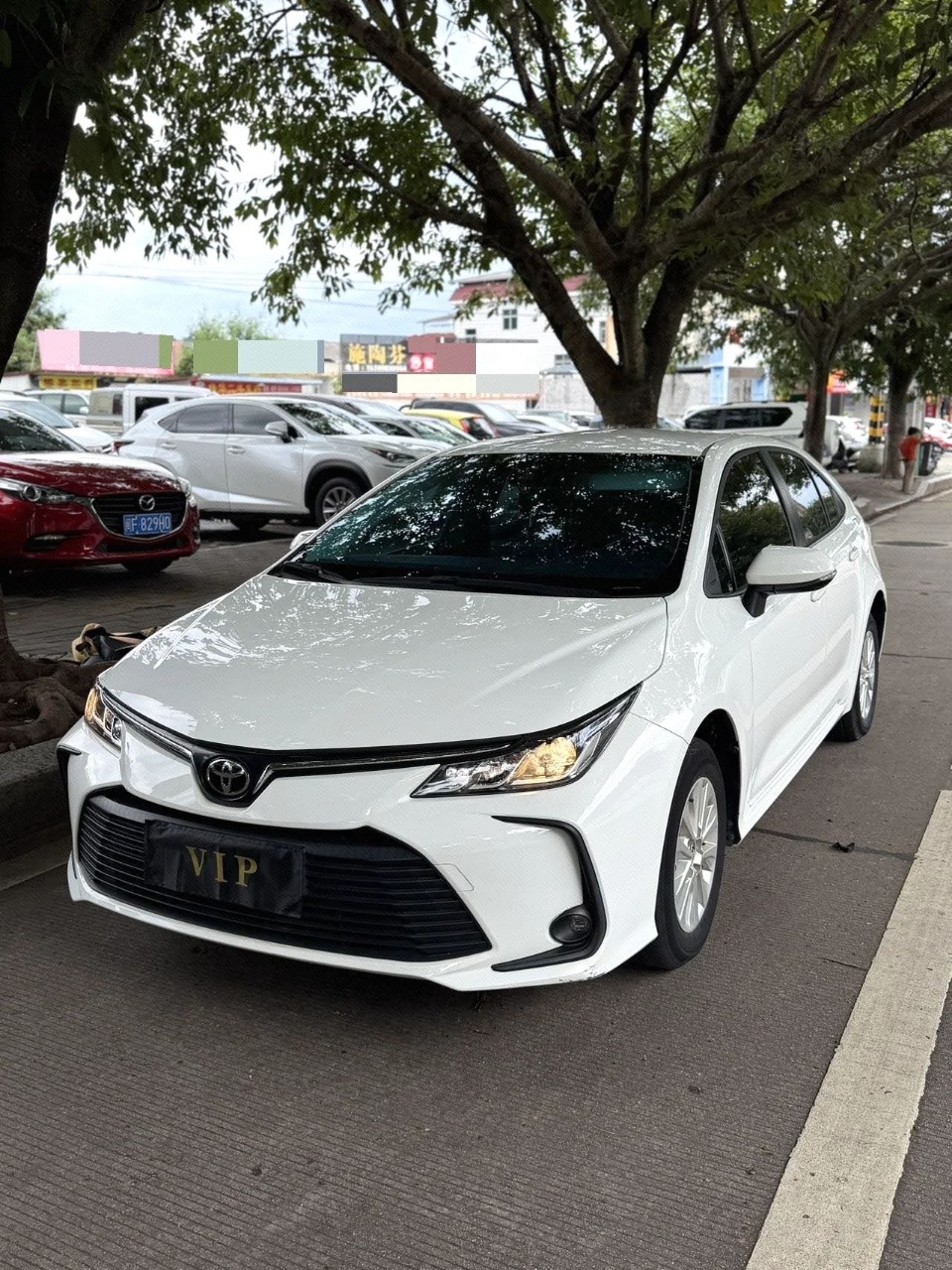 Toyota Corolla used sedan exterior - China used car export wholesale
