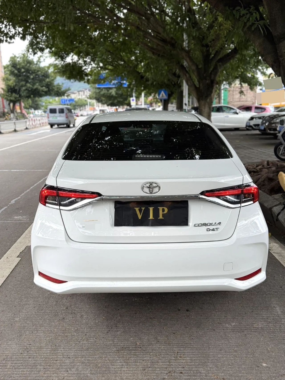 Toyota Corolla exterior view 7 - used sedan for export from China