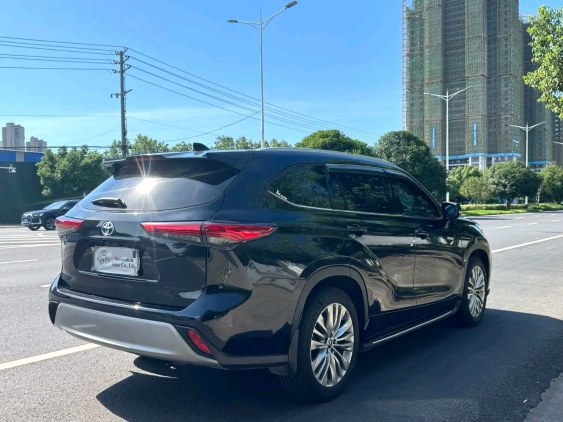 Toyota Highlander used suv exterior - China used car export wholesale